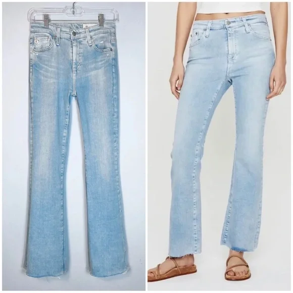 AG Adrian Goldschmedi Jeans Farrah pants 25 bootcut high rise - Picture 1 of 11